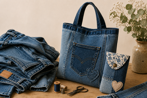 Turn cherished material into bags or gifts.